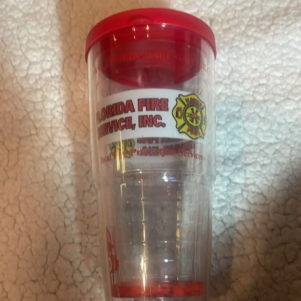 Florida fire service Inc. tervis cup and lid 24 ounce